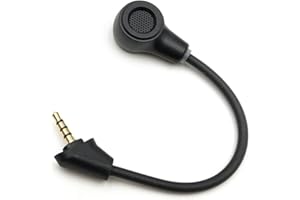 Replacement Microphone ONLY for HyperX Cloud Alpha Wireless Headset | with LED Indicator & Original Cotton Cover, Lossless So