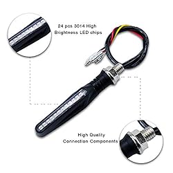 LivTee Super Bright 4PCS Motorcycle Indicators