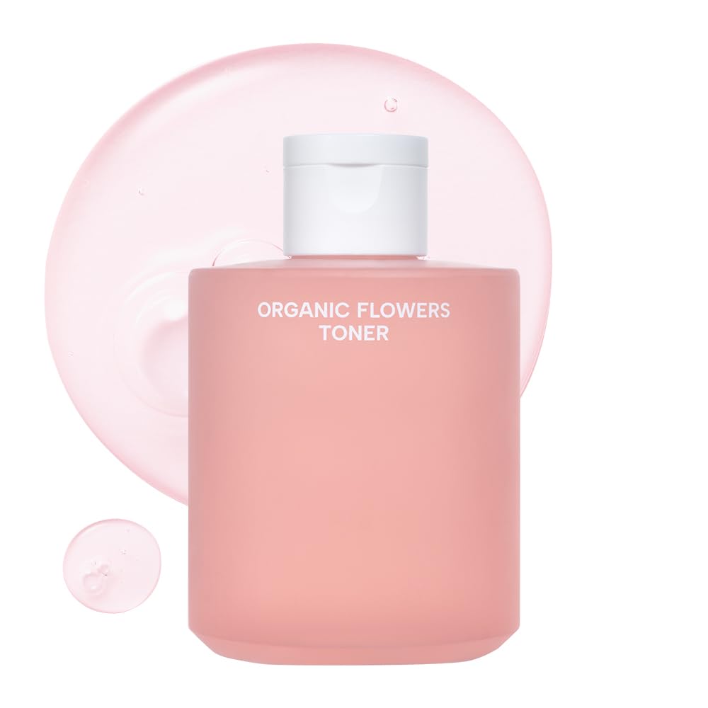 Whamisa Organic Fermented Flower Deep Rich Toner – 97.4% Organic, Facial Toner, Essence, Damask Rose Flower Oil, Water-Free Formula, Postbiotics, Hydrating, Moisturising (200ml)