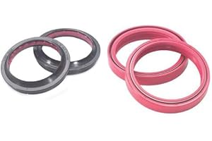OUTLAW RACING PRODUCTS Outlaw Racing Fork Oil Seal and Dust Seal Kit – Triple Lip Seal Design Dust Wiper – EXCeeds OEM – Prolongs Seal Life by 3 to 5 Times Over OEM Seals