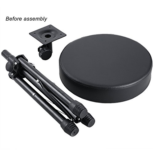 Anfan Universal Drum Throne Adjustable Padded Drum Stool with AntiSlip
