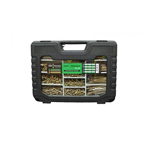 Performance Plus 1155 Piece Woodscrew Trade Case