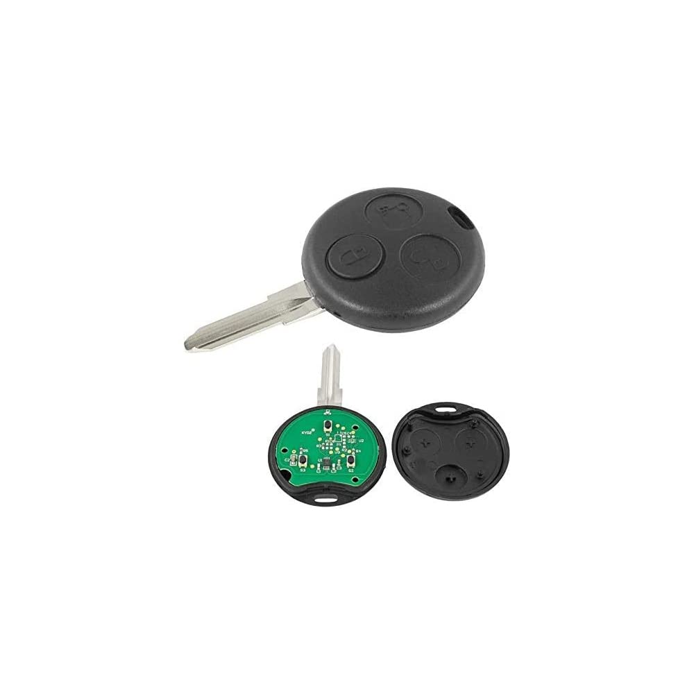 Remote Control remote control Smart 450 FORTWO FORFOUR ROADSTER 3 Buttons 433 MHZ with Chip and Battery Included