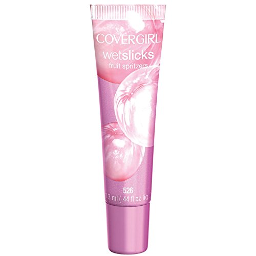CoverGirl Wetslicks Fruit Spritzers Lip Gloss, Lychee Splash, .44 fl oz