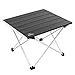 MSSOHKAN Ultralight Camping Portable Aluminum Folding Table,Mini Car Table with Collapsible Table Top,Camping Table with Carry Bag for Picnic,BBQ,Dining.