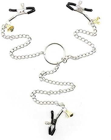 NEW Six Styles Accessories Clamps Double Heads with Chain and Free Jewelry Bag