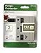 Woods 0411047821 Coleman Surge Protector Tap, 3 Outlet, Light Grey
