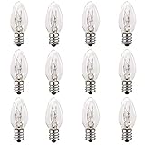 12 Pack, 15 Watt Light Bulbs for Himalayan Salt