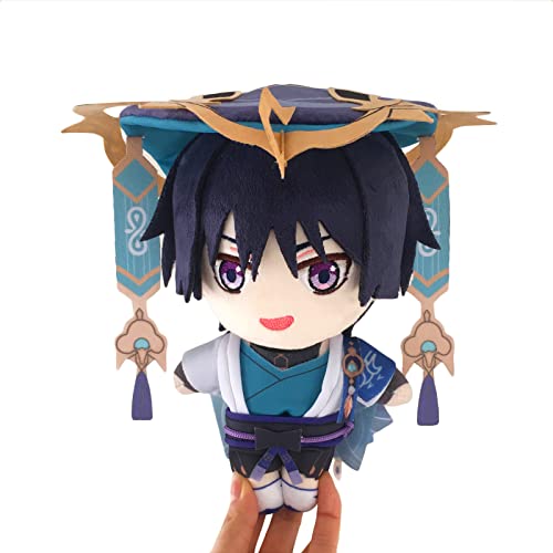 CALEMBOU Anime Plush Figure Wanderer Cute Soft Plushie Doll Scaramouche 8