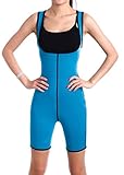 ValentinA Slimming Sweat Bodysuit Hot Neoprene Thermo Shapers for Weight Loss Womens