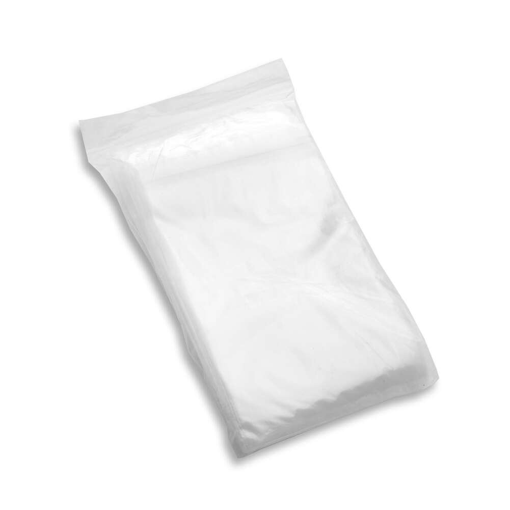 Photo 1 of ***STOCK PHOTO FOR REFERENCE ONLY***MediChoice Specimen Bag, Biohazard Non Printed, Zip-Closure With Outside Pocket, Polyethylene, 6 Inch x 9 Inch, Clear (Pack of 100)