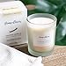Home + Decor Premium Soy Scented Candles - Organic Non-Toxic Hand-Poured Toasted Vanilla Candle - Natural Long-Lasting Burn