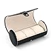AUTOARK Leather Roll Traveler's Watch Storage Organizer for 3 Watch and/or Bracelets (Black),AW-006