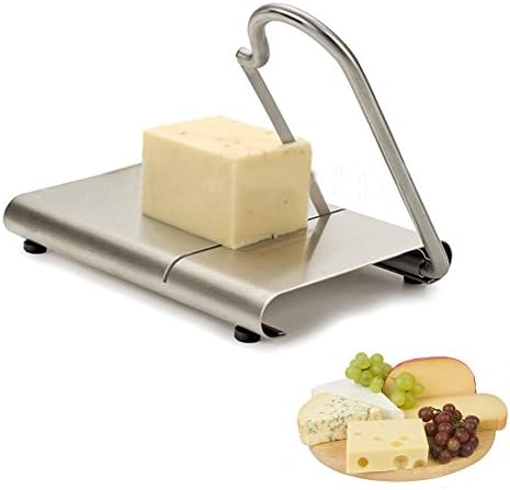 ALPHELIGANCE Home Kitchen Multi-fuctional Stainless Steel Cheese Butter Slicer Cutting Board Baking Tool (Blade)