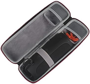Tonsiki Hard Carrying Travel Case for JBL Flip 3 4 Waterproof Portable Bluetooth Speaker(10.63 Inch x3.35 Inch)