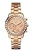 GUESS Women's U0016L5 Dazzling Hi-Energy Rose Gold-Tone Chronograph Sport Watch with Genuine Crystal Accents