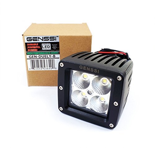 Genssi Duely Floodlight Flood Grille Bumper Bar Light 4x4 Off Road 20W