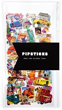 Pipsticks World Traveler Sticker Sheet Pack