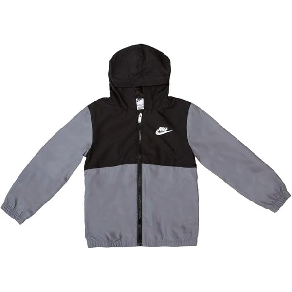 Amazon.com: Nike Fleece Lined Woven Jacket - Blue - Kids