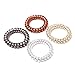 12 Pcs Ponytail holder spiral coil traceless hair bands. Spiral Hair Ties No Crease Elastic Ponytail Holders Phone Cord Traceless Hair Ring, For all types of hair (Assorted color)