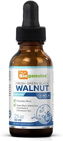 Fresh Green Black Walnut Wormwood Extract 2 oz - Digestive Intestinal Natural Herbal Cleansing Detoxifying with Potent Herbs Cleanser