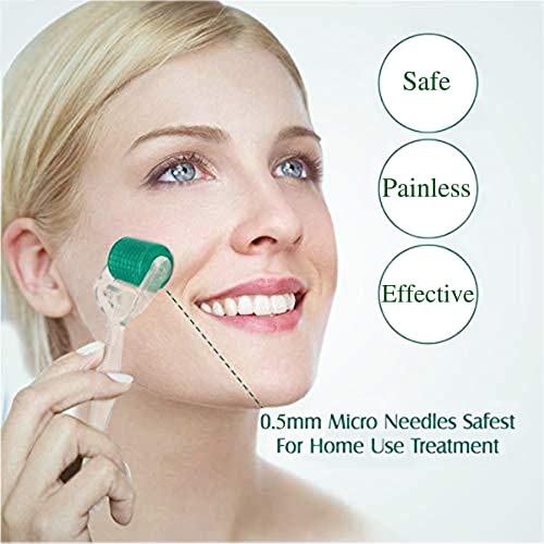 Derma Roller Microneedling Roller Real Needles 192 Stainless Steel