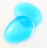 Zink Color Spa Use Blue Eye Gel Pad Hot/Cold Mask 2 1/2" 1 Pair