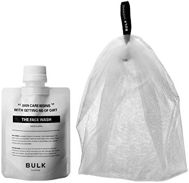 【メンズ洗顔】バルクオム ザ フェイスウォッシュ & ザ バブルネット BULK HOMME