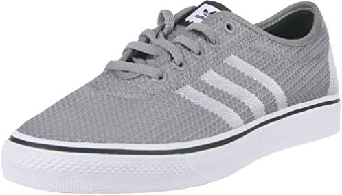 adidas Skateboarding Men's Adi-Ease Woven Solid Grey/White/Core Black Sneaker 9.5 D (M)
