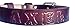 Pitbull & Large Breeds Leather Dog Collar - Free Personalization - Pet Training (Mahogany, 2