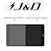 J&D Compatible for LG G Pad F2 8.0 Screen Protector (3-Pack), Not Full Coverage, HD Clear Protective Film Shield Screen Protector for LG G Pad F2 8.0 Crystal Clear Film