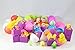 Moddan Shopkins Mini Figure Toy Topper Filled Easter Eggs - 20 Pieces