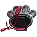 FINE PHOTO GIFTS Pewter Pet Paw Photo Ornament
