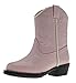 Canyon Trails Premium Kids Cowboy Boots - Comfort Fit Toddler Boots - Boys & Girls Durable & Stylish Western Wear for Young Riders (Pink)