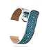 Apple Watch Strap Band Apple Watch 38MM - LEATHER) Strap Band Premium Strap Band Accessories for Apple Watch 38MM Retro Blue Circle Pattern