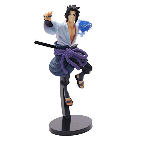 Yangzou-20-Cm-Anime-Naruto-Figurita-Chidori-Uchiha-Sasuke-Figura-Batalla-Ver-Decoracin-PVC-Recoger-Modelos-Juguetes-Mueca-Regalos-para-Nios