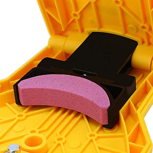 image for Yakamoz Chainsaw Sharpener Chain Teeth Bar-Mount Fast-Sharpening Stone