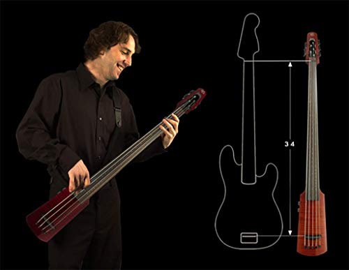 NS Design, 4-String Electric Upright Bass (WAV4COBEGBK)