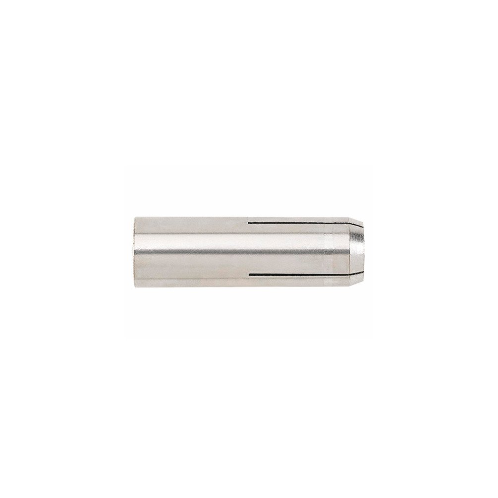 INDEX Fixing Systems HE-A4 Pack of 100 Female Anchors with Inner Cone for Large Loads Stainless A4 M6 x 25 mm Diameter 8 mm