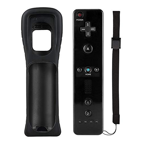 Wii Remote Controller, Wii Game Remote Control with Silicone Case and