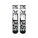 Stance Men's 2 Pac Bandana Socks Black L