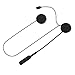 LeaningTech Wireless Motorcycle Helmet Headset Work with Bluetooth 4.0, Helmet Headphones, Hands-Free Microphone for Motorcycle Motorbike Skiing, Music Call Control