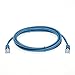 InstallerParts (10 Pack) Ethernet Cable CAT6 Cable UTP Booted 1 FT - Blue - Professional Series - 10Gigabit/Sec Network/High Speed Internet Cable, 550MHZ