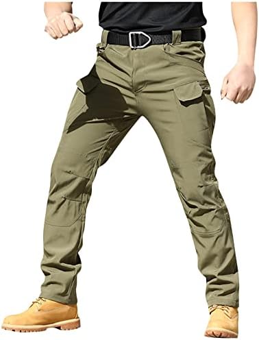 Amazon.com: WENKOMG1 Stretchy Cargo Pants for Men,Solid/Camouflage
