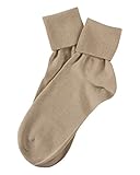 National Comfort Plus Cotton Socks, Khaki, 9, 3-pk