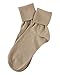 National Comfort Plus Cotton Socks, Khaki, 9, 3-pk