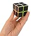 Twister.CK 2x2 Carbon Fiber Speed Cube, Durable with Vivid Color and Carbon Fiber Sticker, Smooth Magic Cube Puzzles, Brain Teasers for All Ages