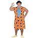 Party City Fred Flintstone Costume for Men, The Flintstones - Costume Includes Tunic, Wig, Tie, & Shoe Covers - Costumes for Halloween, Birthday Parties & Themed Events
