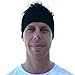GearTop Headbands for Men & Women, Sweatband, Dust Mask, Multi-Functional Headband for Yoga, Workout, Crossfit, Running, Sports & Outdoors - Elastic, Sweat-Wicking, Breathable, Cooling (Black)