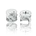 TOVOT 20 Pack Furniture Connecting Fittings w/Pre-Inserted Nuts & Dowels for Cabinet Drawer （12 mm x 15 mm (L x D) ）